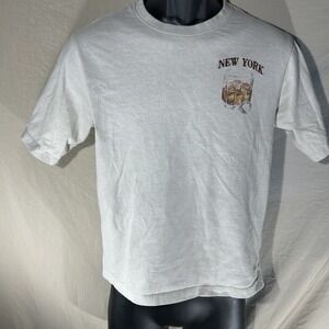 New York Born 1977 T Shirt Gray Whiskey Aged To Perfection Graphic Tee Small